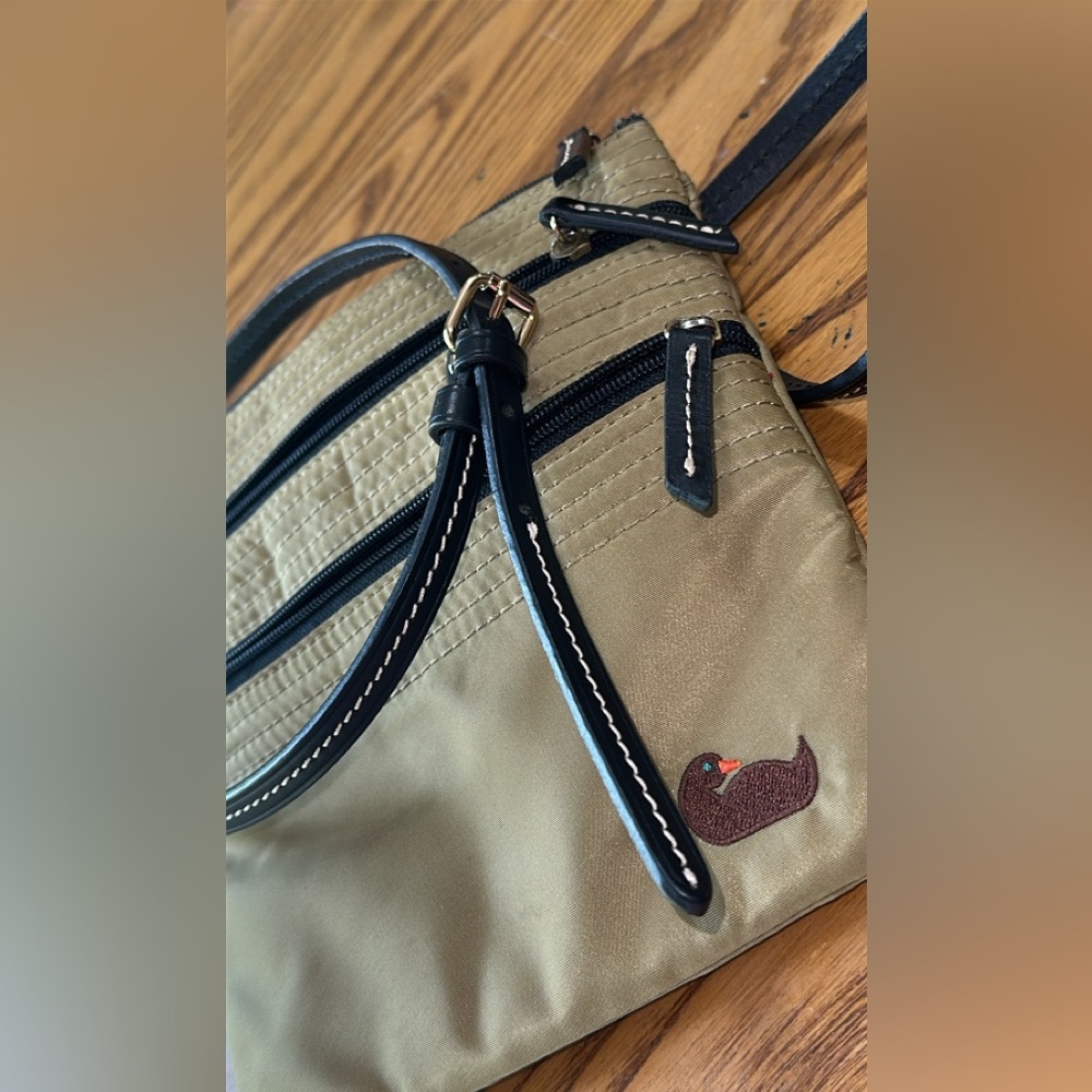 Dooney & Bourke Nylon Triple Zip Crossbody Bag (bags 15)